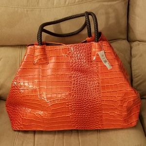 NWT Cato Orange Handbag